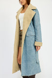 DENIM MAXI COAT-2 COLORS