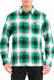 Men's Plaid Long Sleeve Flannel- 8 olors