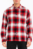 Mens Plaid Long Sleeve Flannel- 8 Colors