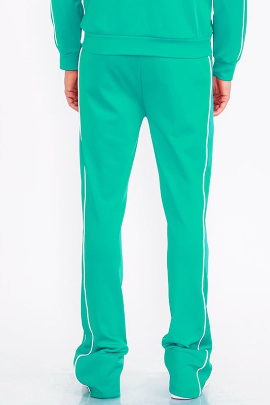 Men's Side Pipe Stacked Flare Pants- 6 Colors