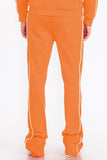 Men's Side Pipe Stacked Flare Pants- 6 Colors