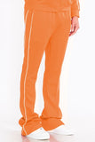 Men's Side Pipe Stacked Flare Pants- 6 Colors