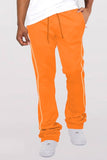 Men's Side Pipe Stacked Flare Pants- 6 Colors