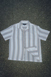 Men's Textured Striped Shirt- 10 Colors