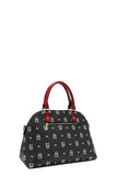 Authentic Nicole Lee  "Nikky Meow" Dome Bag- Black