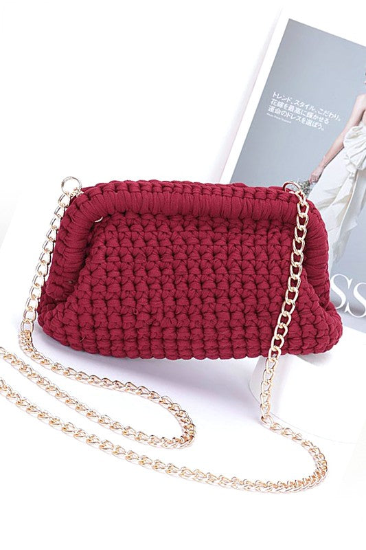 Cotton Hand Woven Convertible Swing Bag-3 Colors