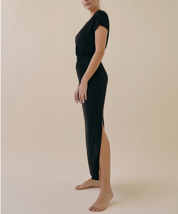 BAMBOO CASUAL ONE PIECE DRESS