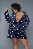 Kaylee Robe Star Print- 2 Colors