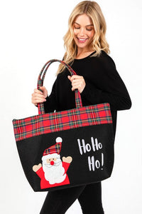 Santa Claus Christmas Oversized Tote Bag