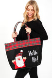 Santa Claus Christmas Oversized Tote Bag