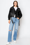 TUMMY CONTROL HIGH RISE RELAXED STRAIGHT LEG JEANS