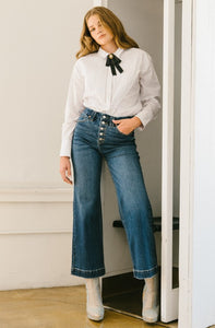 TUMMY CONTROL HIGH RISE MODERN WIDE JEANS