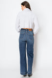 TUMMY CONTROL HIGH RISE MODERN WIDE JEANS