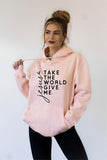 Take the World Give Me Jesus Graphic Sweatshirt- 5 Colors