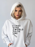 Take the World Give Me Jesus Graphic Sweatshirt- 5 Colors