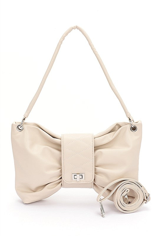 Oversize Bow Shape Shoulder Bag- 4 Colors