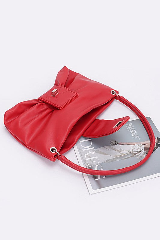 Oversize Bow Shape Shoulder Bag- 4 Colors