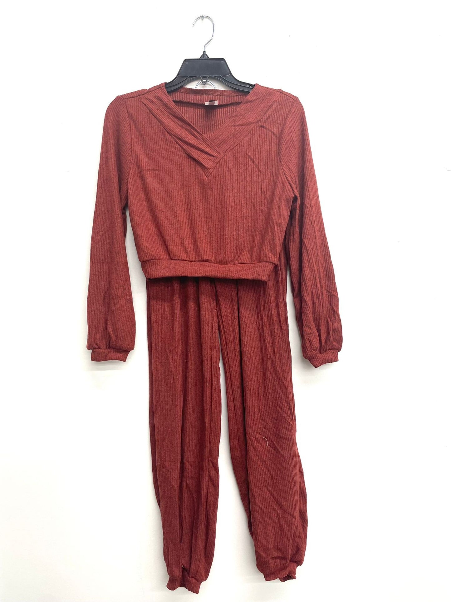 In Motion Pants Set- Rust