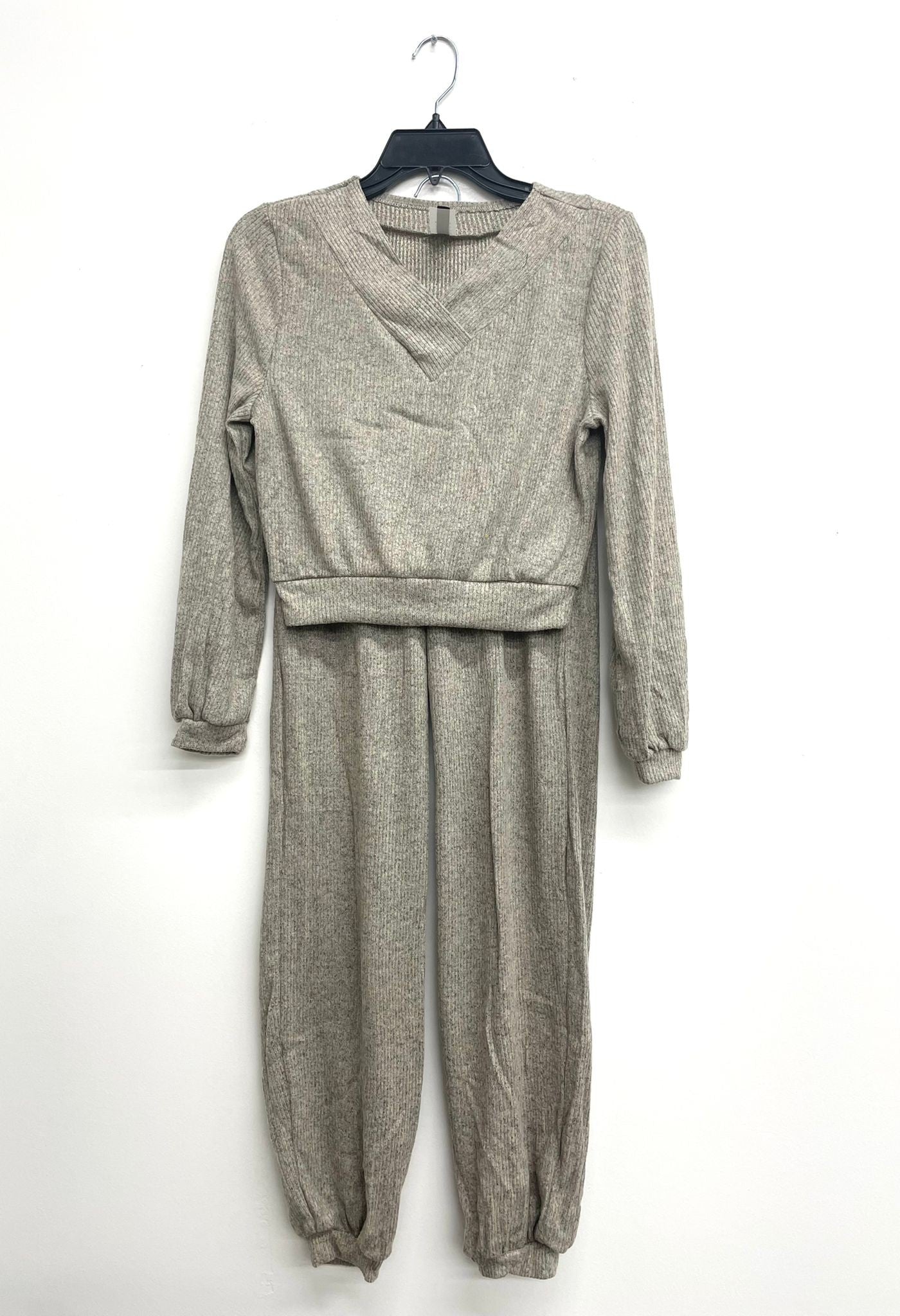 In Motion Pants Set- Cream