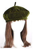 Velour Fashion Beret- 4 Colors