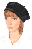 Velour Fashion Beret- 4 Colors