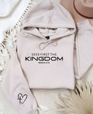 Seek First The Kingdom Graphic Hoodie- 7 Colors