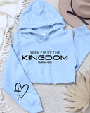 Seek First The Kingdom Graphic Hoodie- 7 Colors