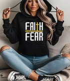 Faith Over Fear Graphic Hoodie- 2 Colors