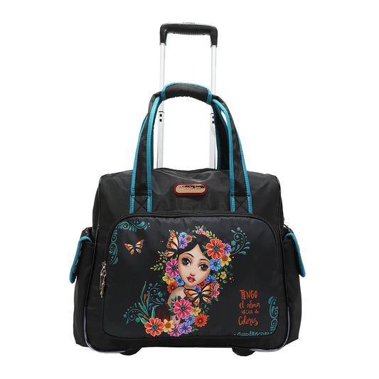 Nicole Lee USA Nylon Carry-On Luggage- Alma De Colores