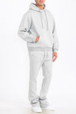 Men's Solid Fleece Flare Stacked SET- 4 Colors