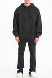 Men's Solid Fleece Flare Stacked SET- 4 Colors