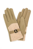 Cable Knit Fashion Winter Gloves- 4 Colors