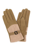 Cable Knit Fashion Winter Gloves- 4 Colors