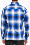 Mens Plaid Long Sleeve Flannel- 8 Colors