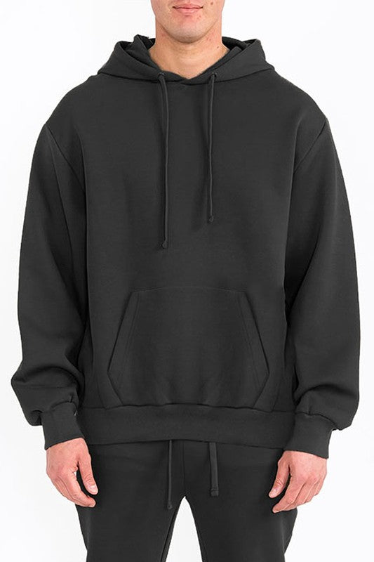 Men's Solid Tech Fleece Hoodie- 4 Colors