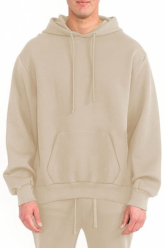 Men's Solid Tech Fleece Hoodie- 4 Colors