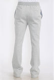 Men's Solid Fleece Flare Stacked Pants- 4 Colors