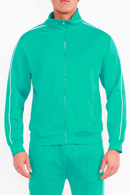Men's Side Pipe Track Jacket- 6 Colors