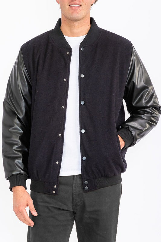 Melton Lettermans Varsity Jacket- 9 Colors