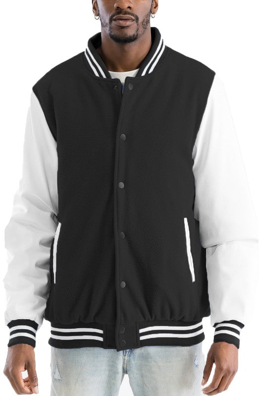 Melton Lettermans Varsity Jacket- 8 Colors
