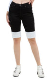 Bermuda Short with Sherpa Detail