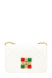 Diamond Embellished Quilted Mini Bag- 3 Colors