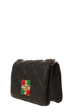 Diamond Embellished Quilted Mini Bag- 3 Colors