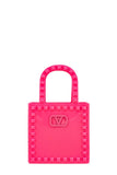 V Buckle Mini Jelly Handle Bag- 6 Colors