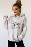 Plus Size FAITH Words Graphic Hoodie- 6 Colors