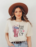 Jesus Fills My Cup Graphic Tee- 6 Colors