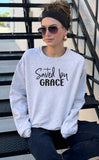 Saved by Grace Graphic Sweatshirt- 7 Colors