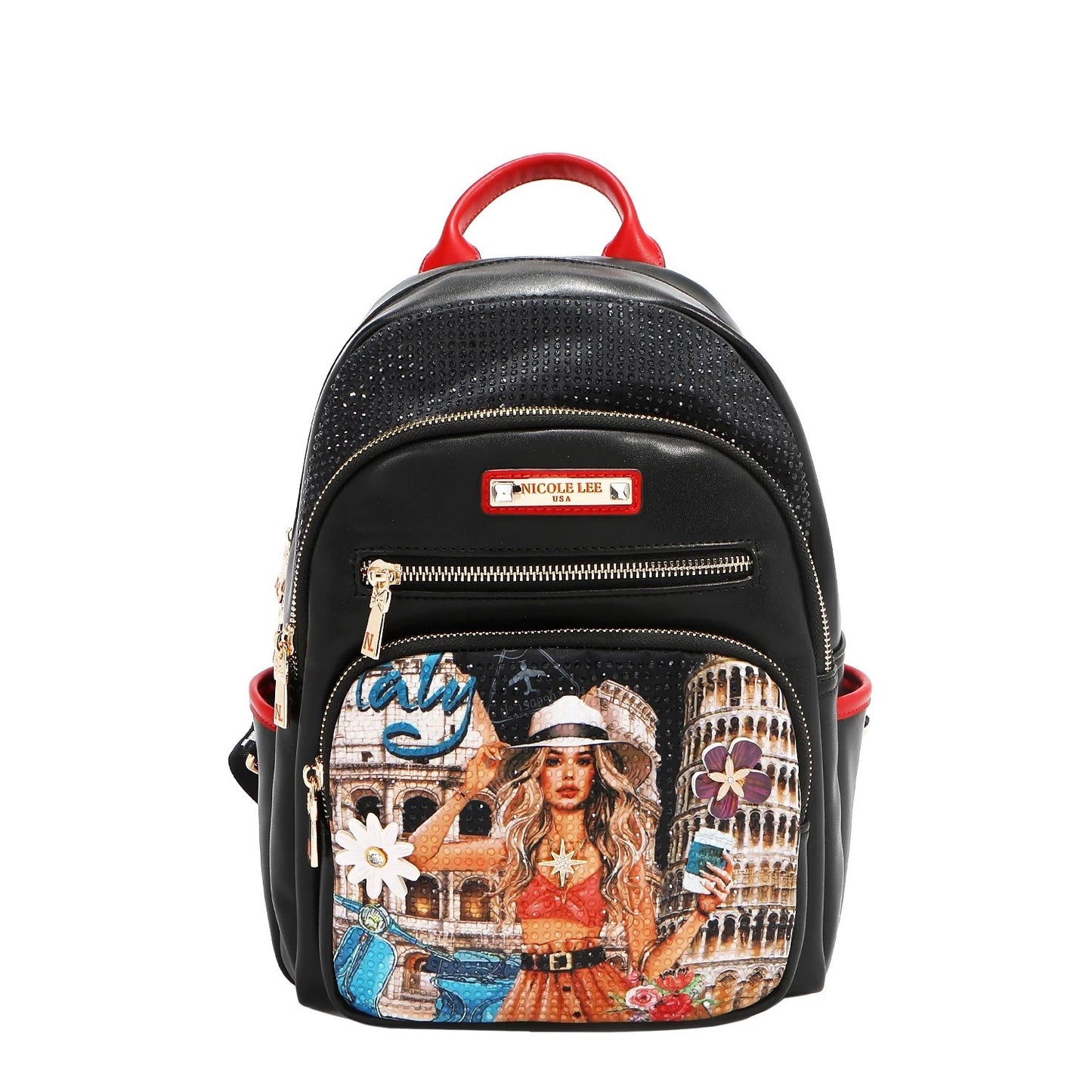 Nicole Lee USA Martha Travels Italy Backpack