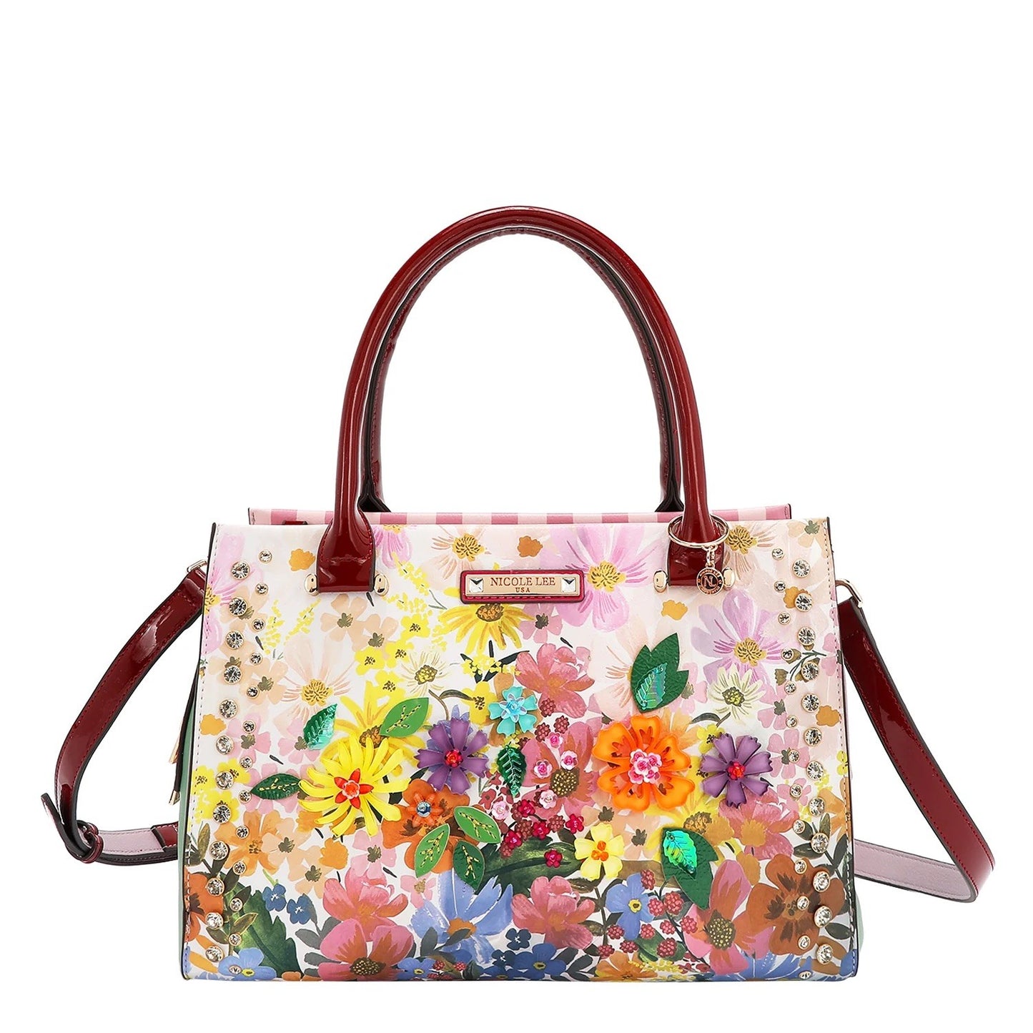 Nicole Lee USA Dreams Blossom Satchel