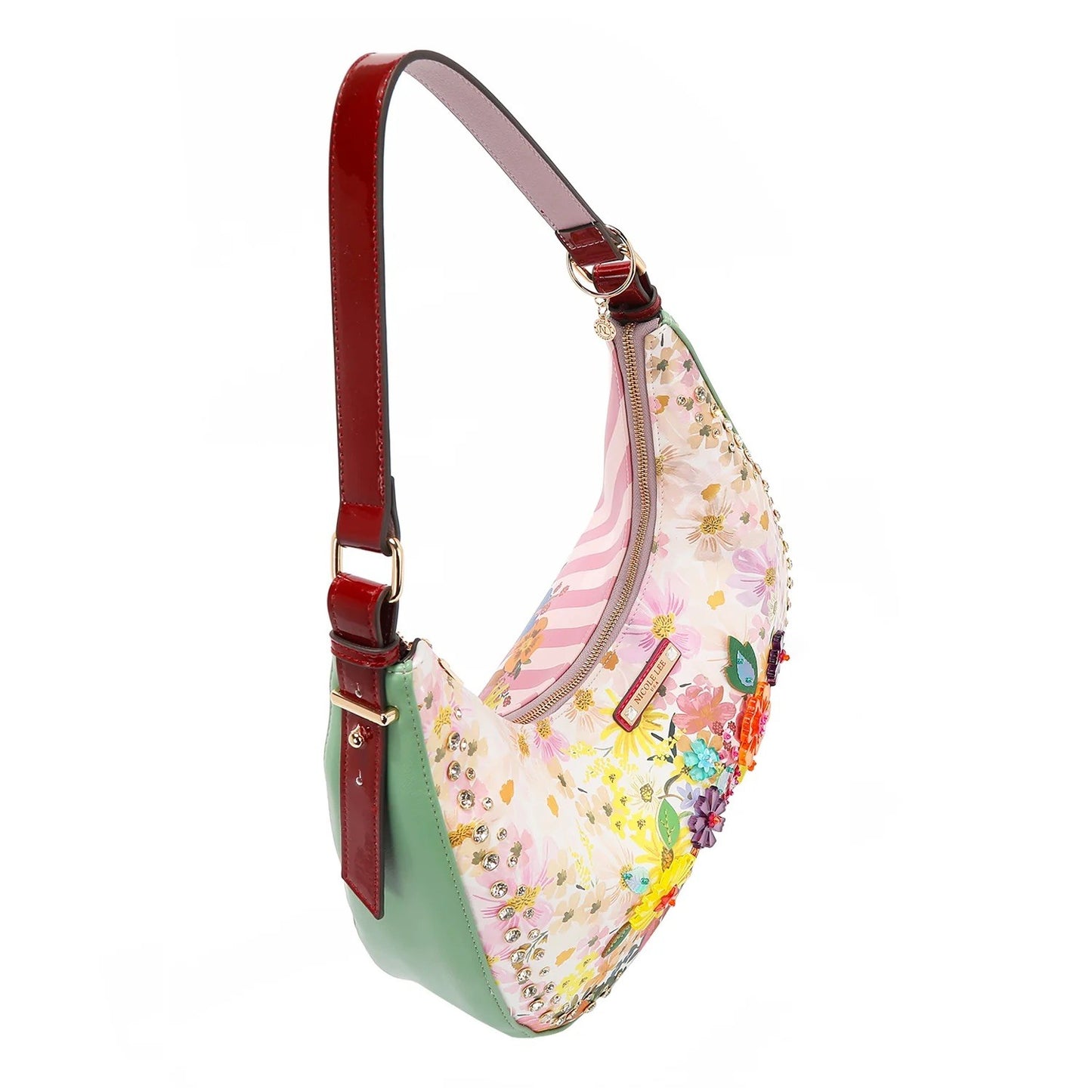 Nicole Lee USA Dreams Blossom Hobo Bag